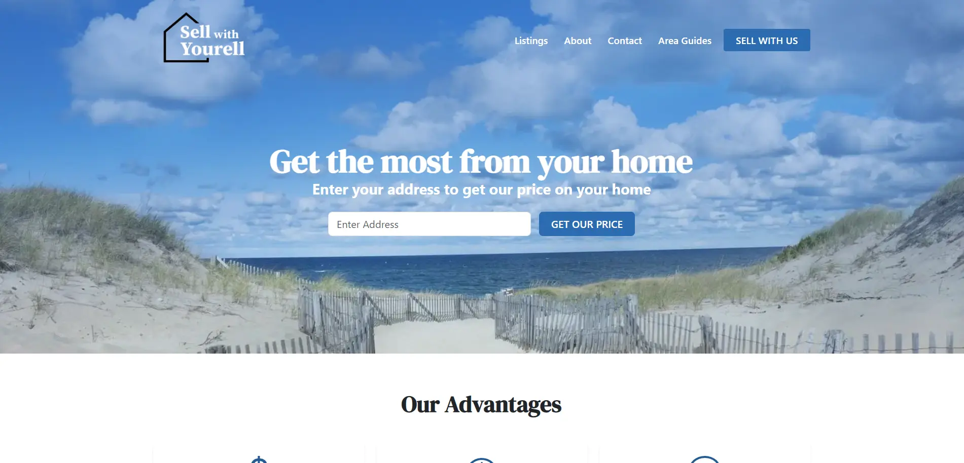 Sell with Yourell website